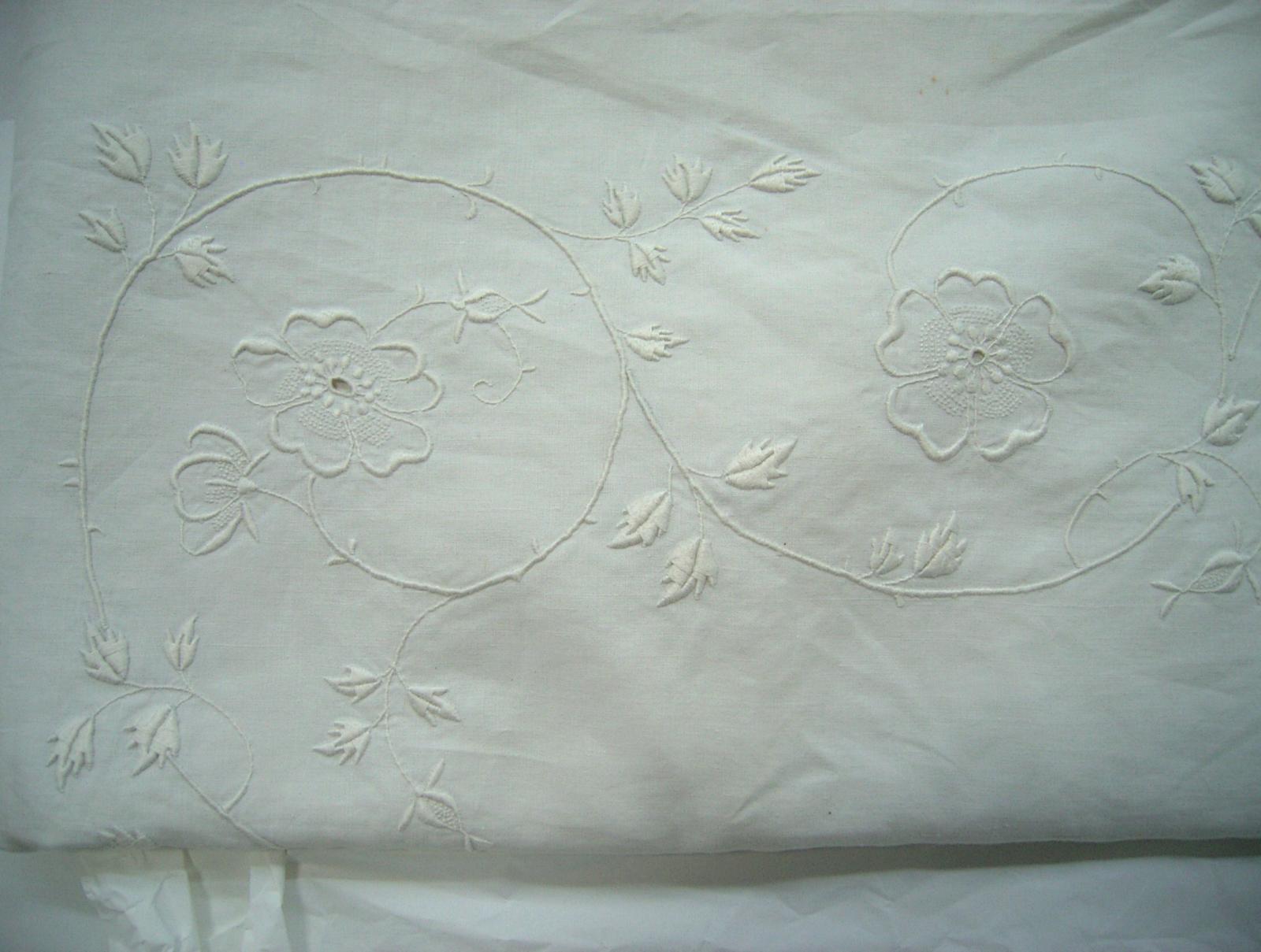 Whitework bedspread