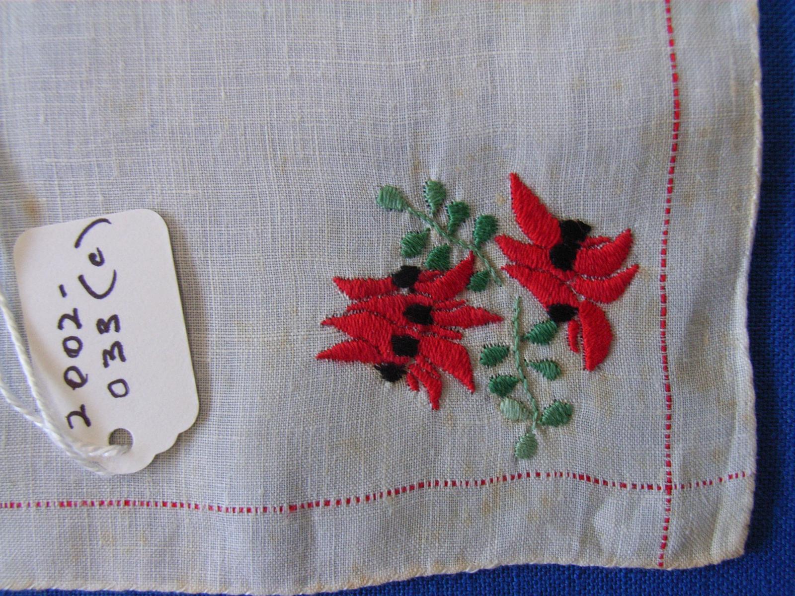 Embroidered handkerchief
