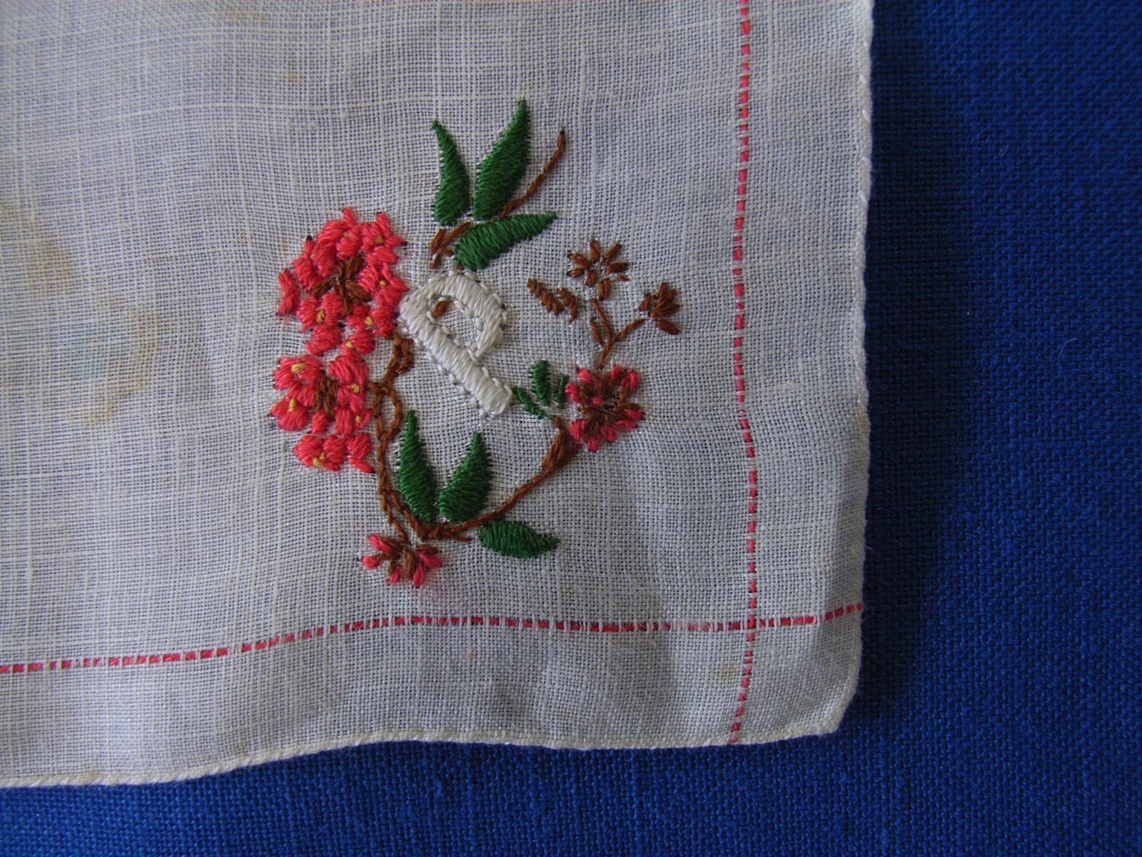 Embroidered handkerchief
