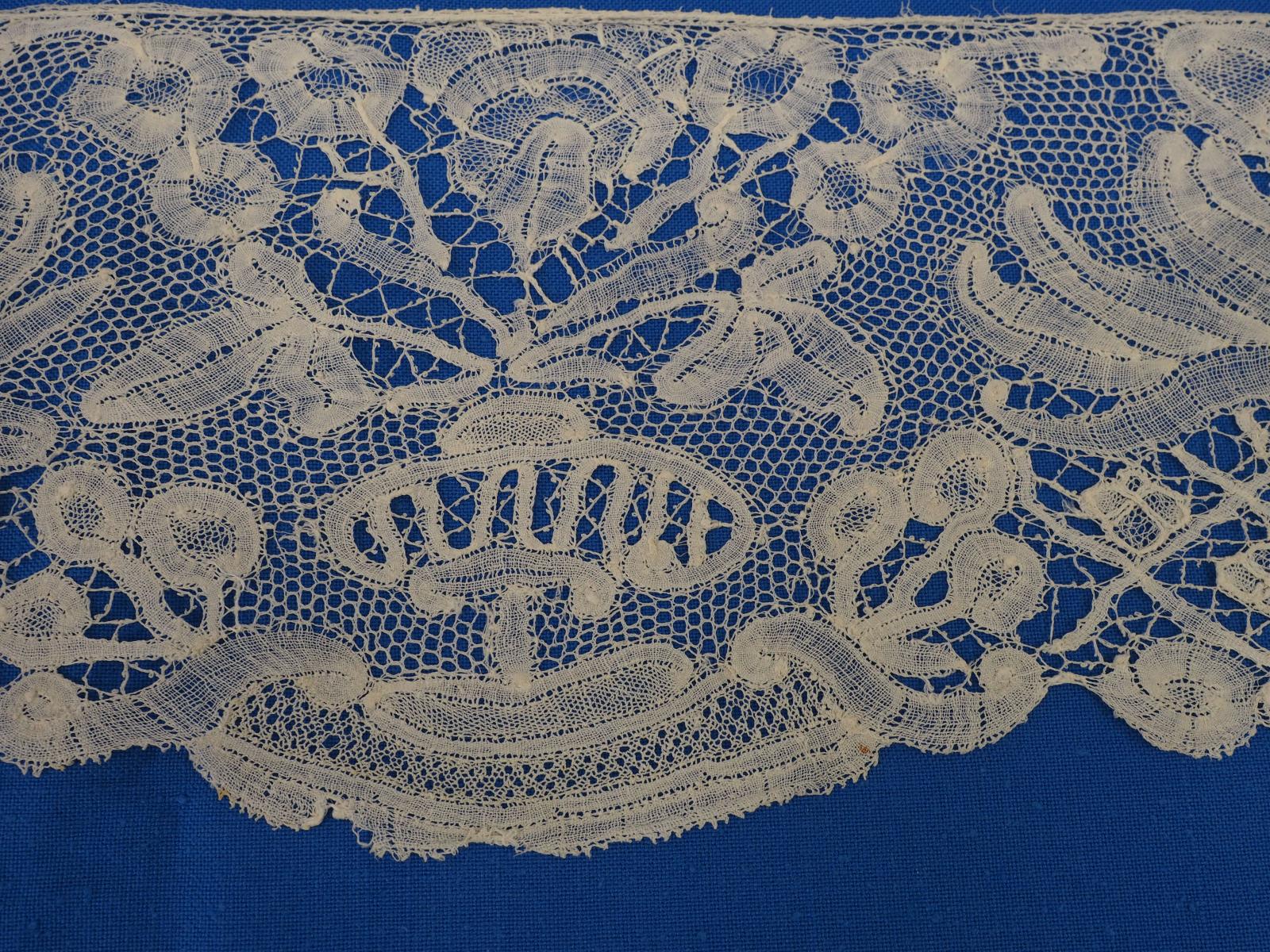 Honiton lace edging detail