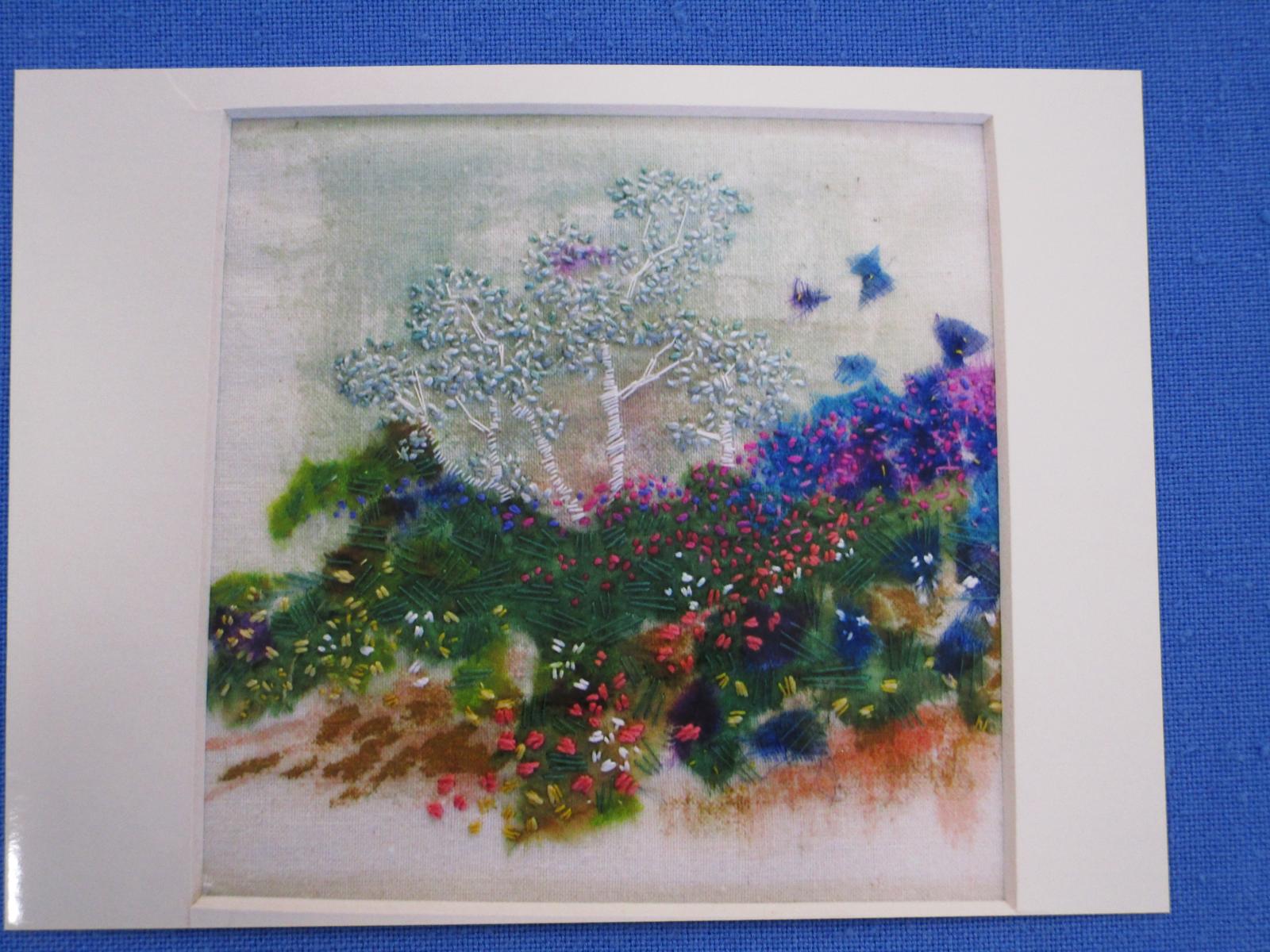 Embroidered picture