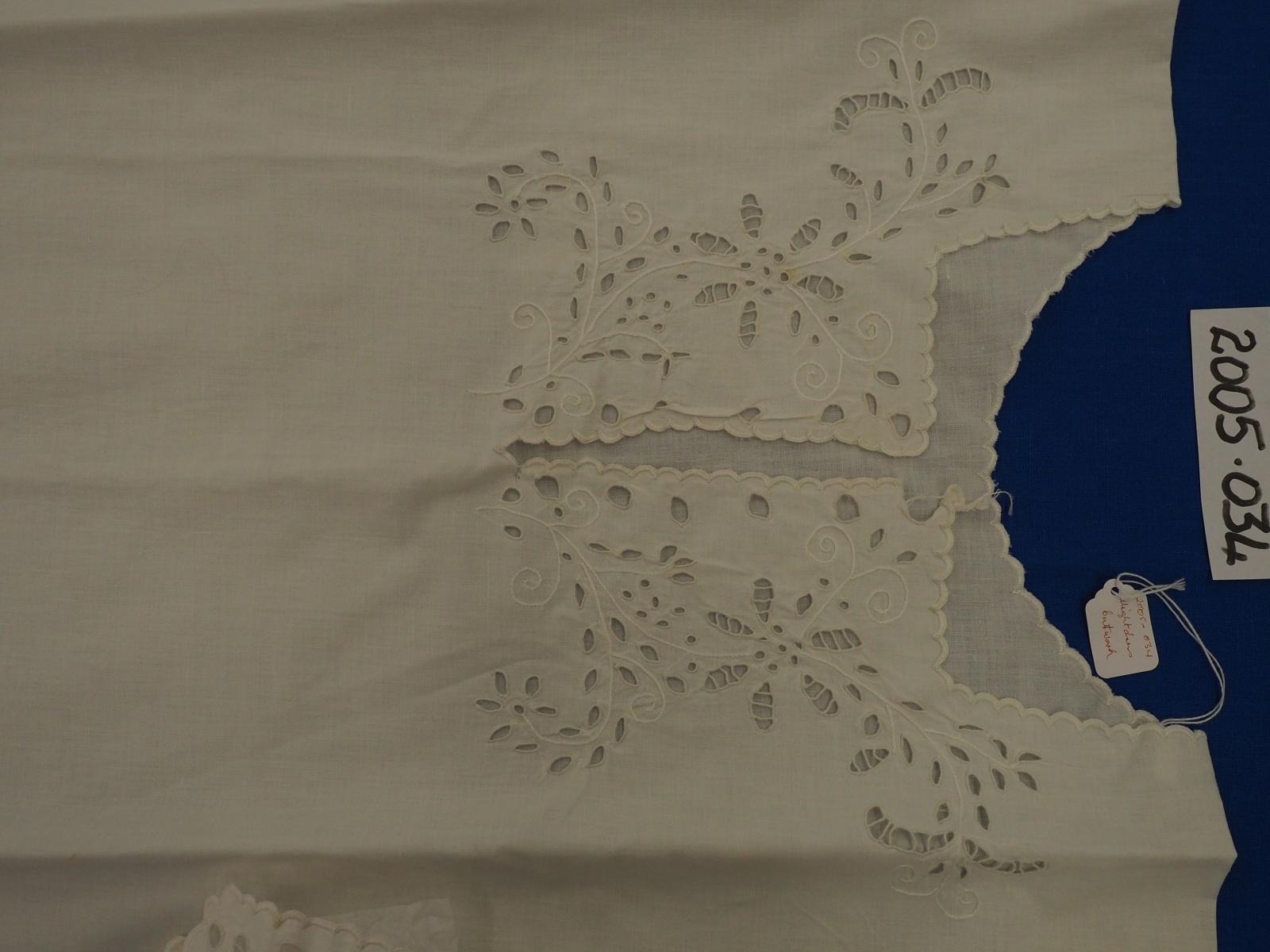 Cutwork night dress