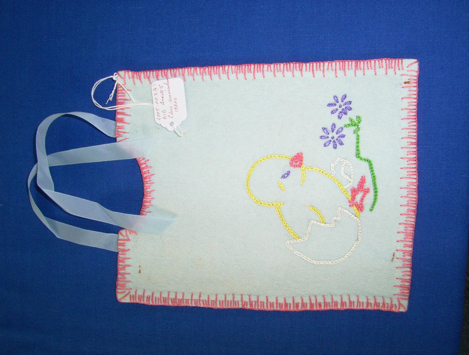 School sampler bib