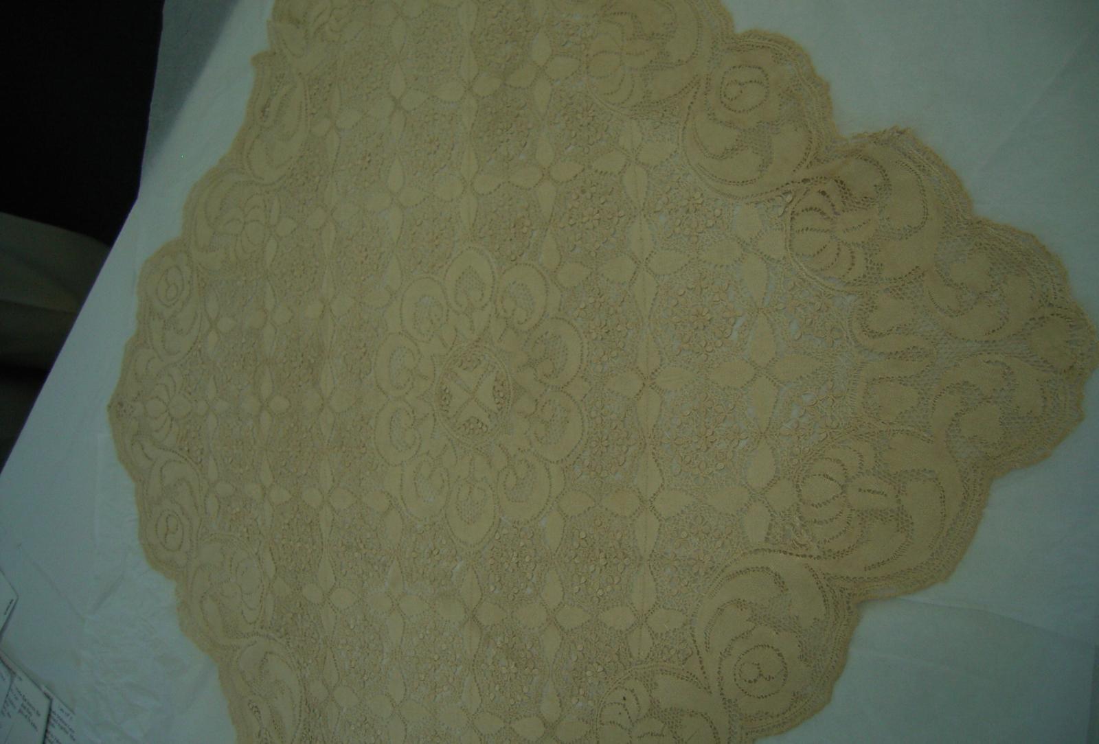 Maltese lace closeup