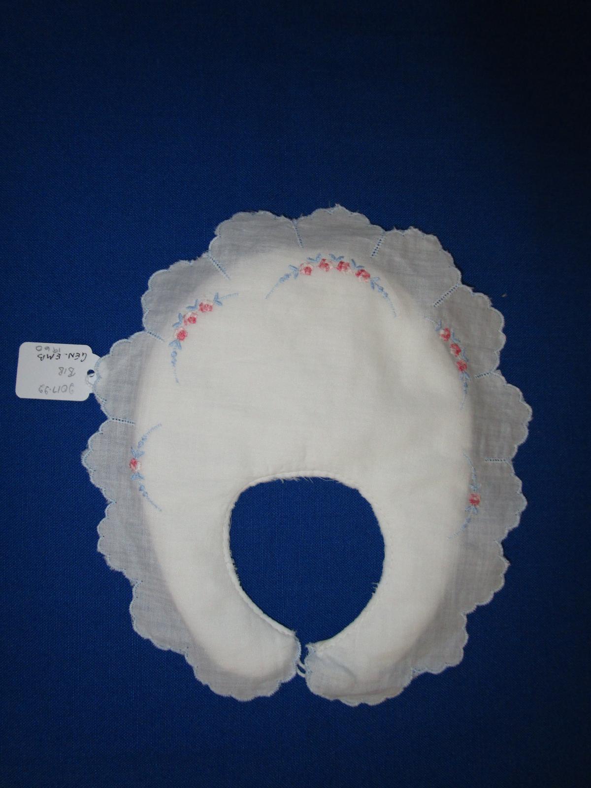 Bib with embroidery