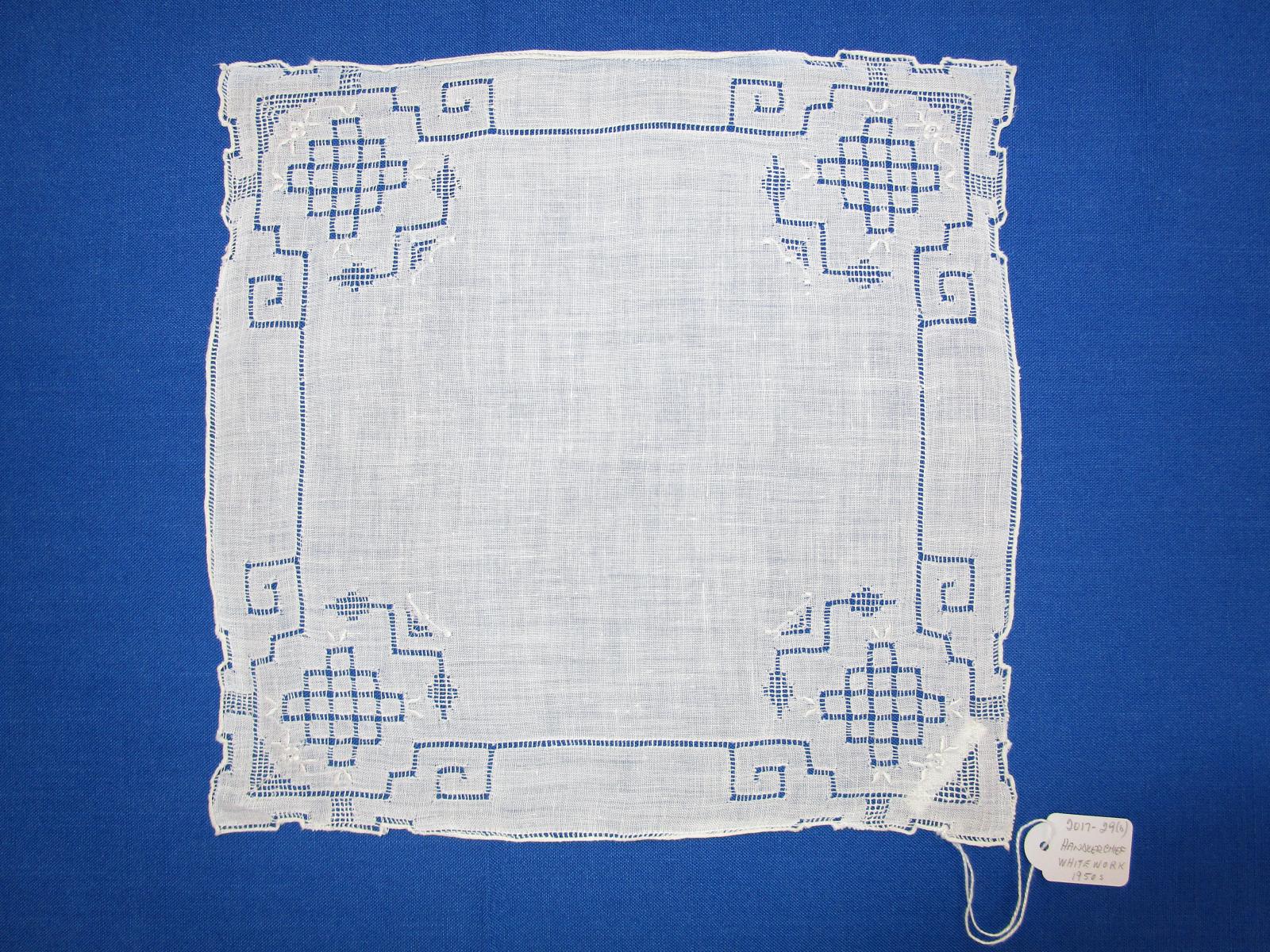 Whitework handkerchief - A