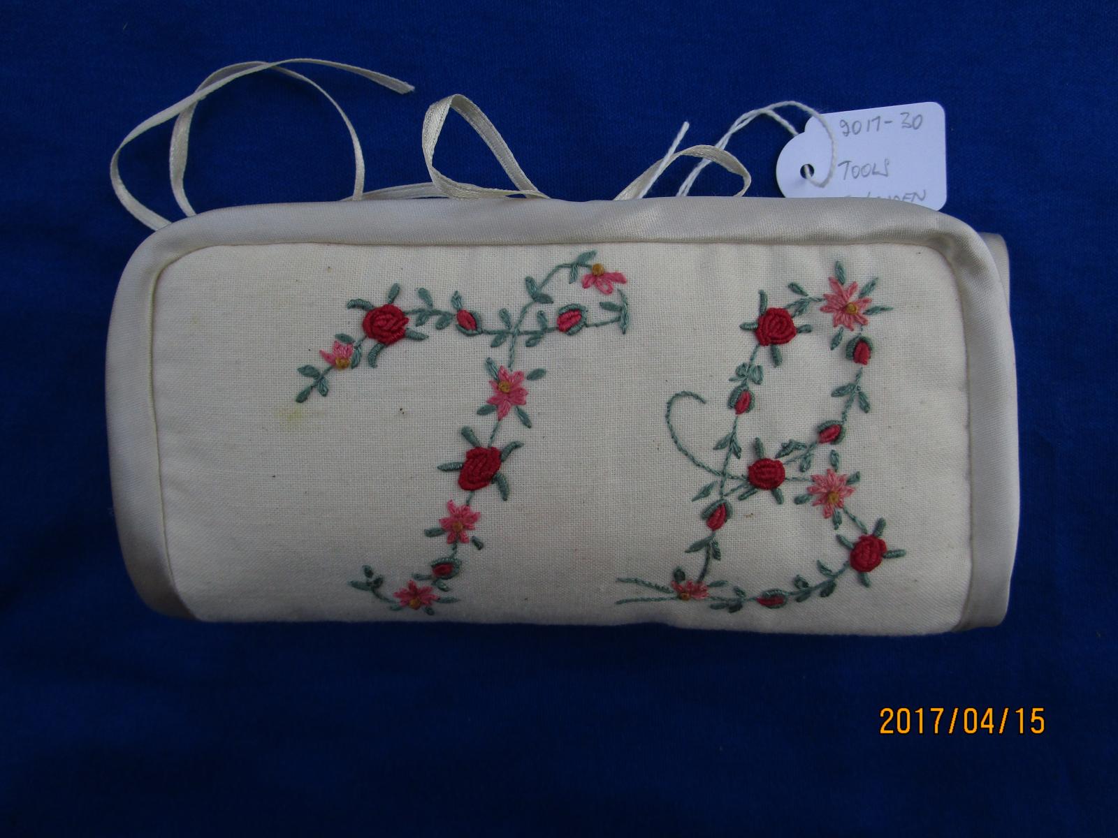 Embroidered needlecase