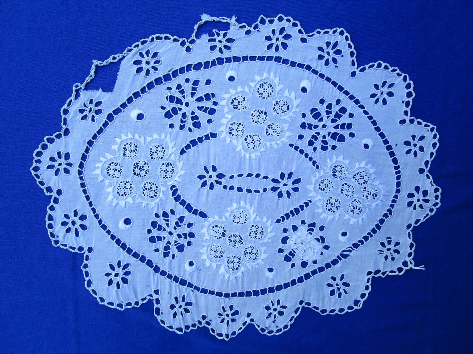 Broderie Anglaise mat