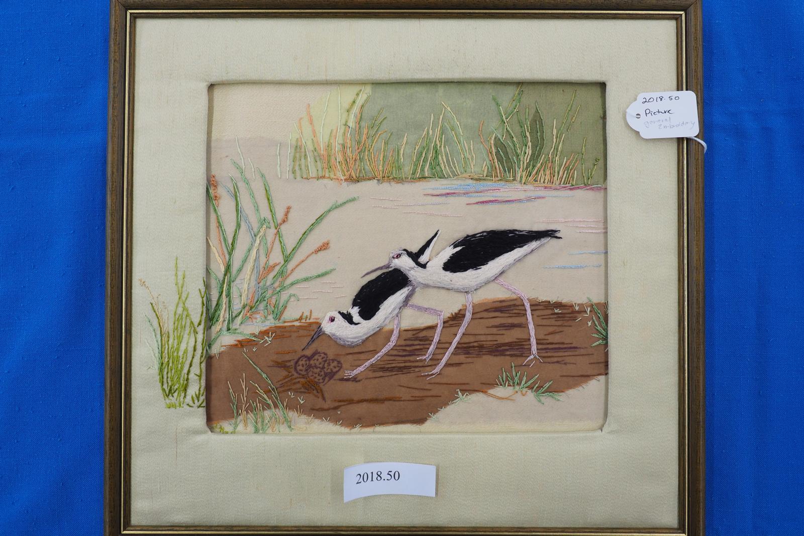 Two Plovers by Joy Holman