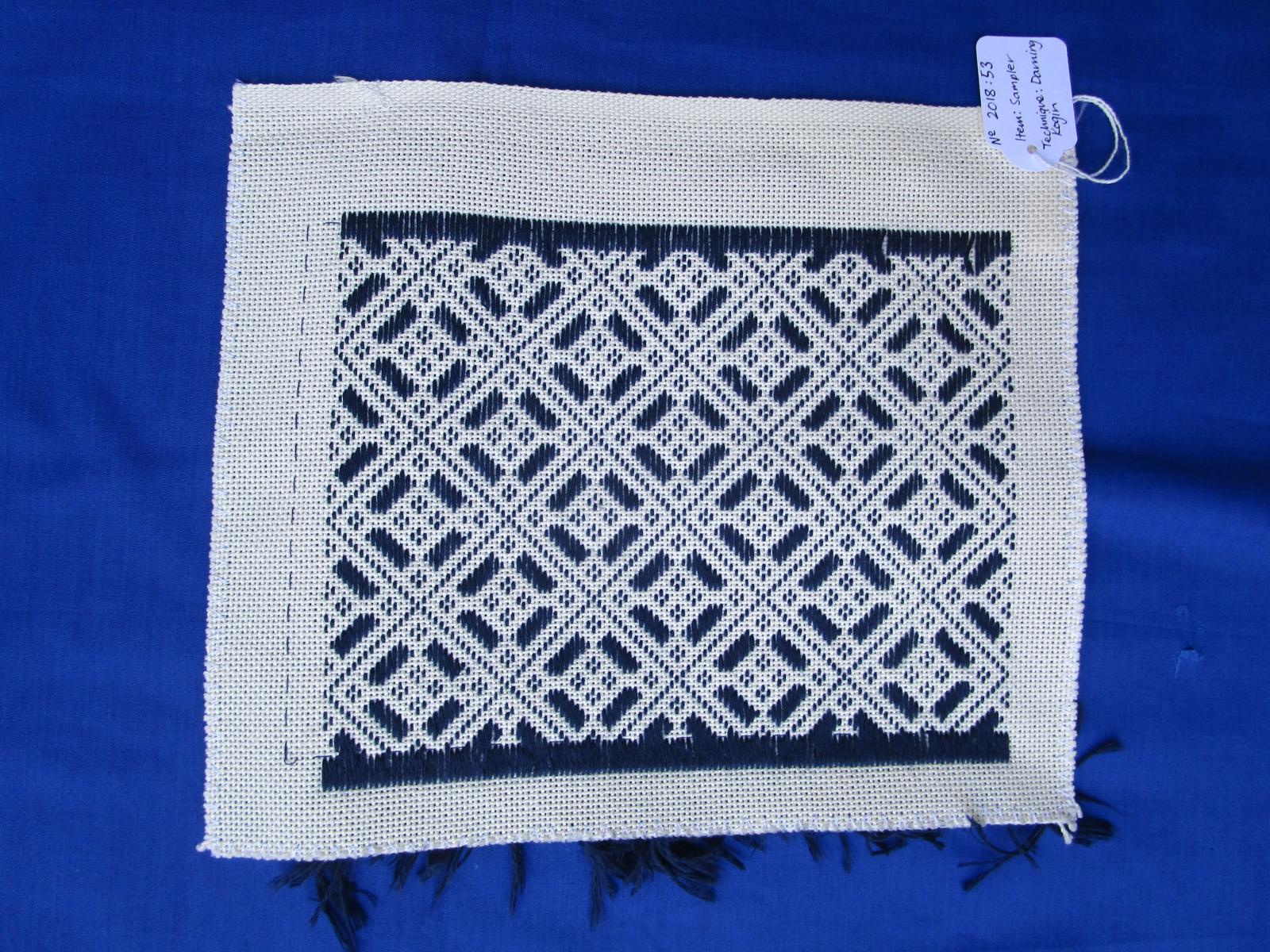 Kogin Darning sampler