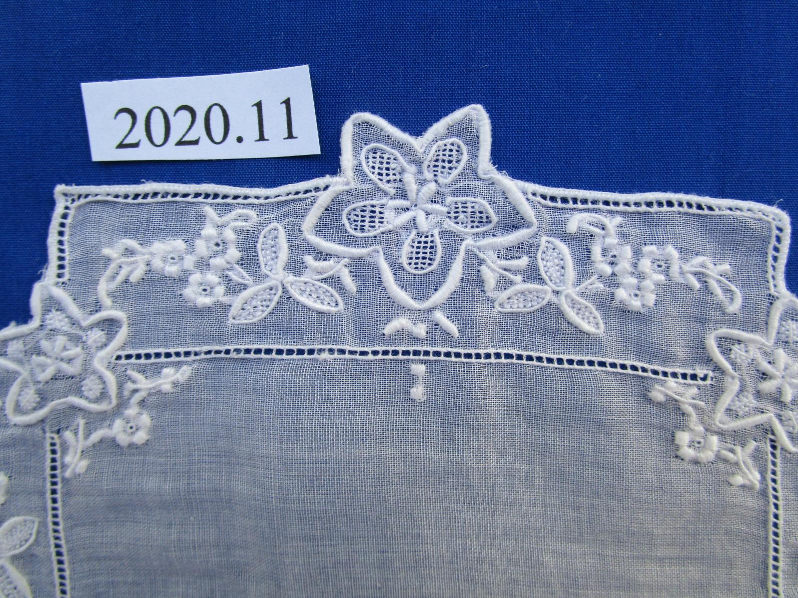 Detail of whitework mat