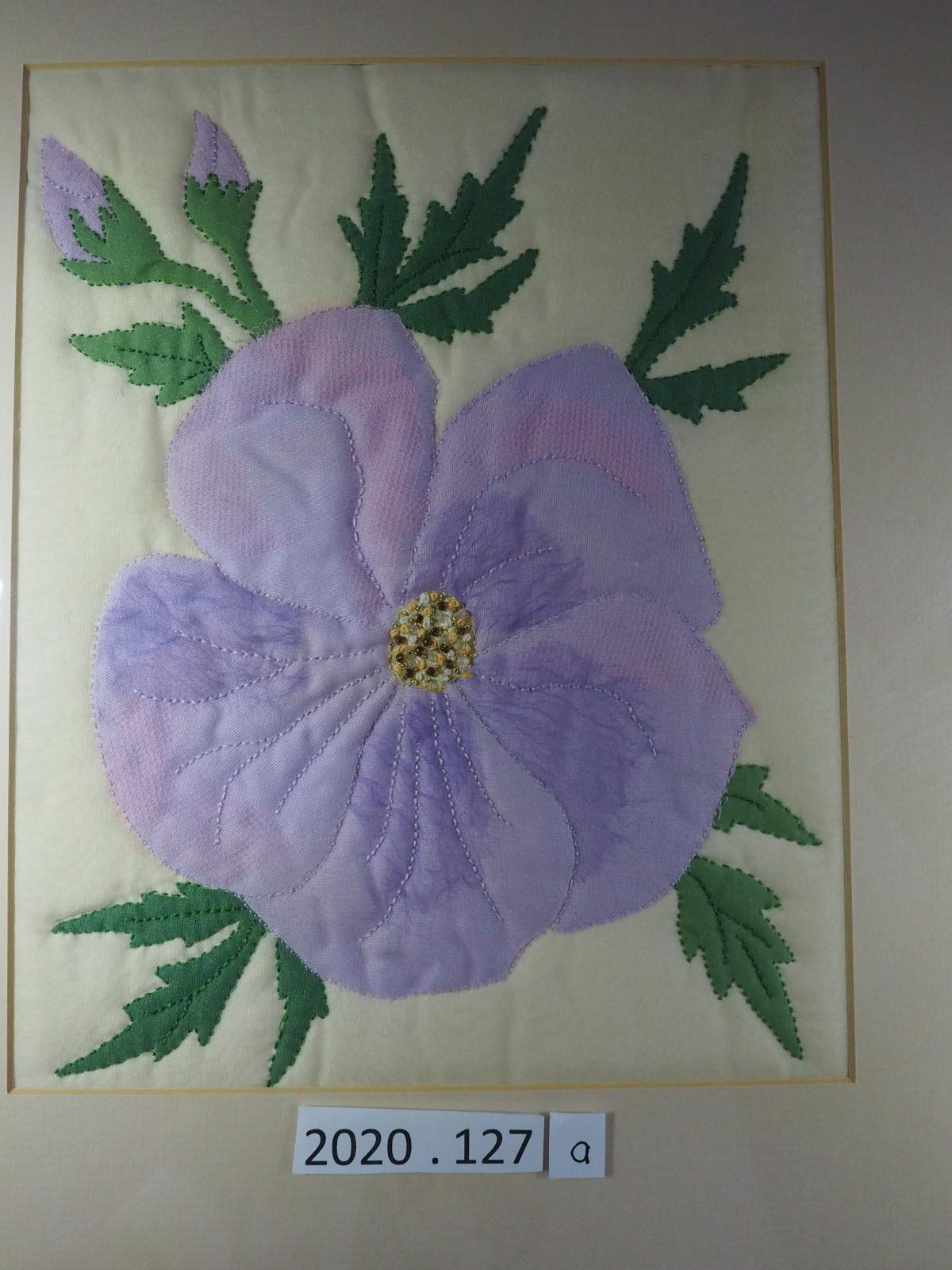 Appliqued Hibiscus