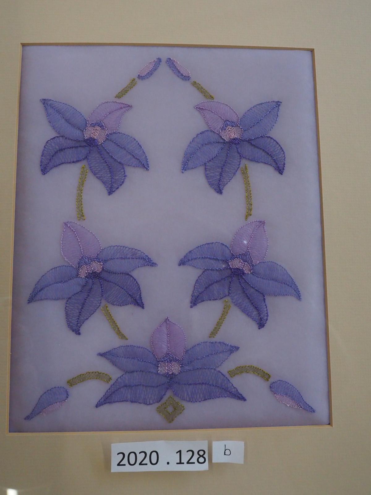 Shadow work Purple Enamel Orchid