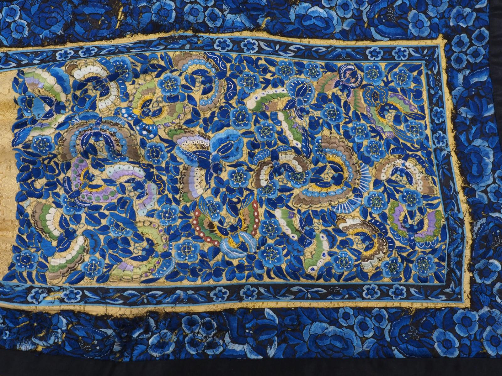 Chinese skirt front panel