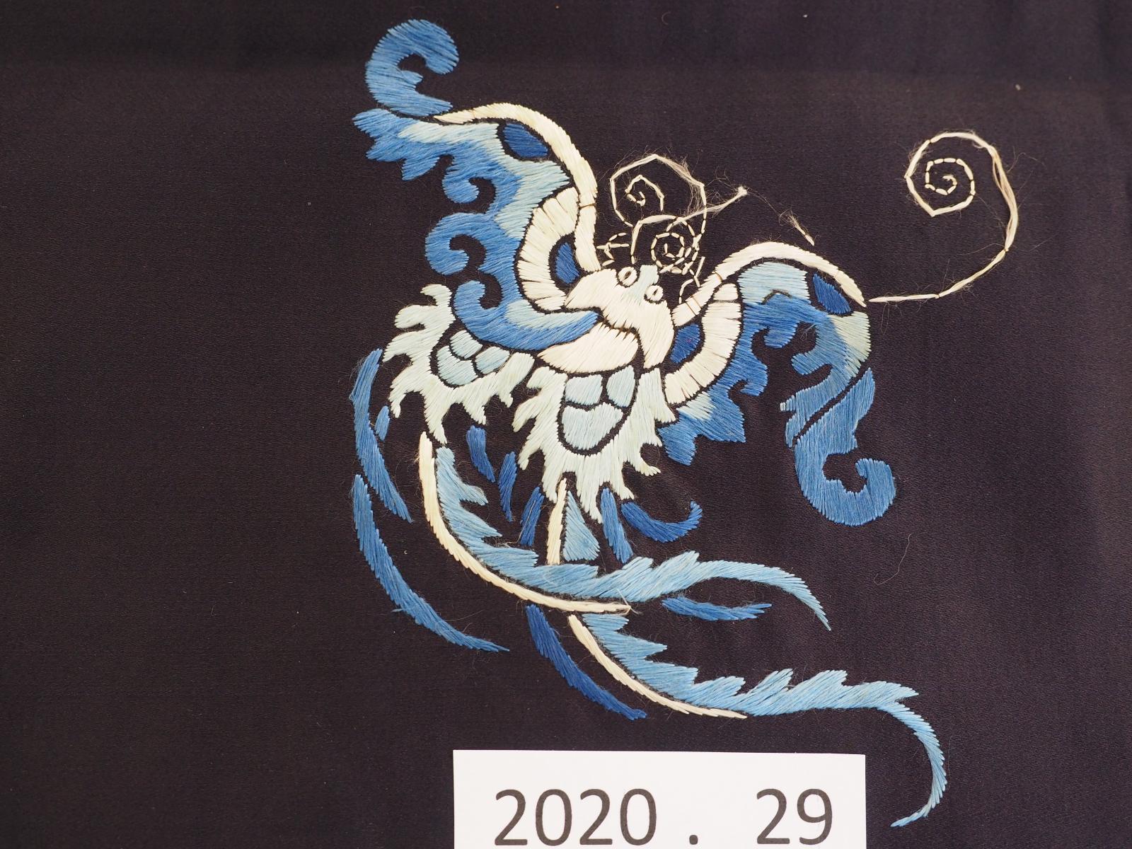 Chinese embroidery closeup