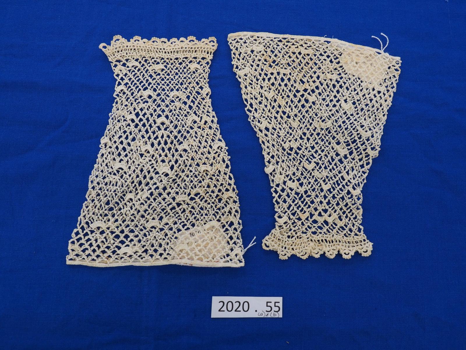 Irish crochet cuffs