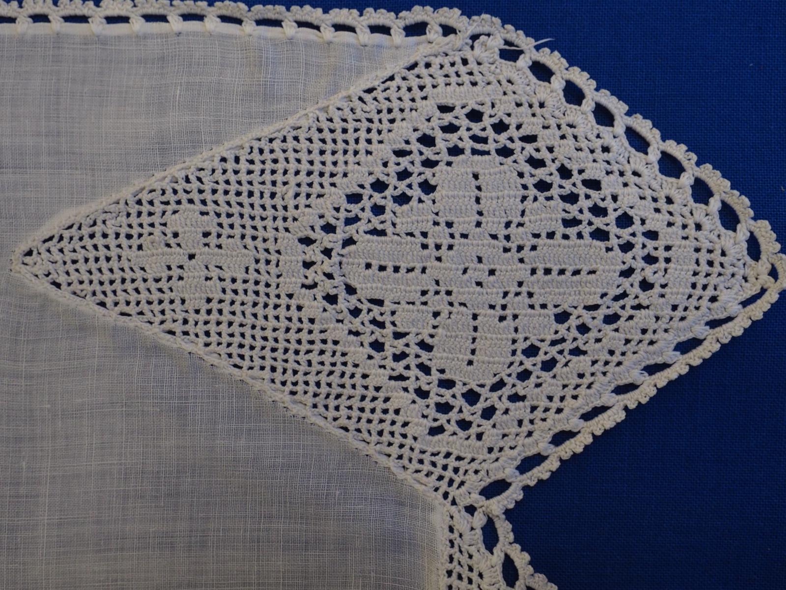 Crochet detail from antimacassar