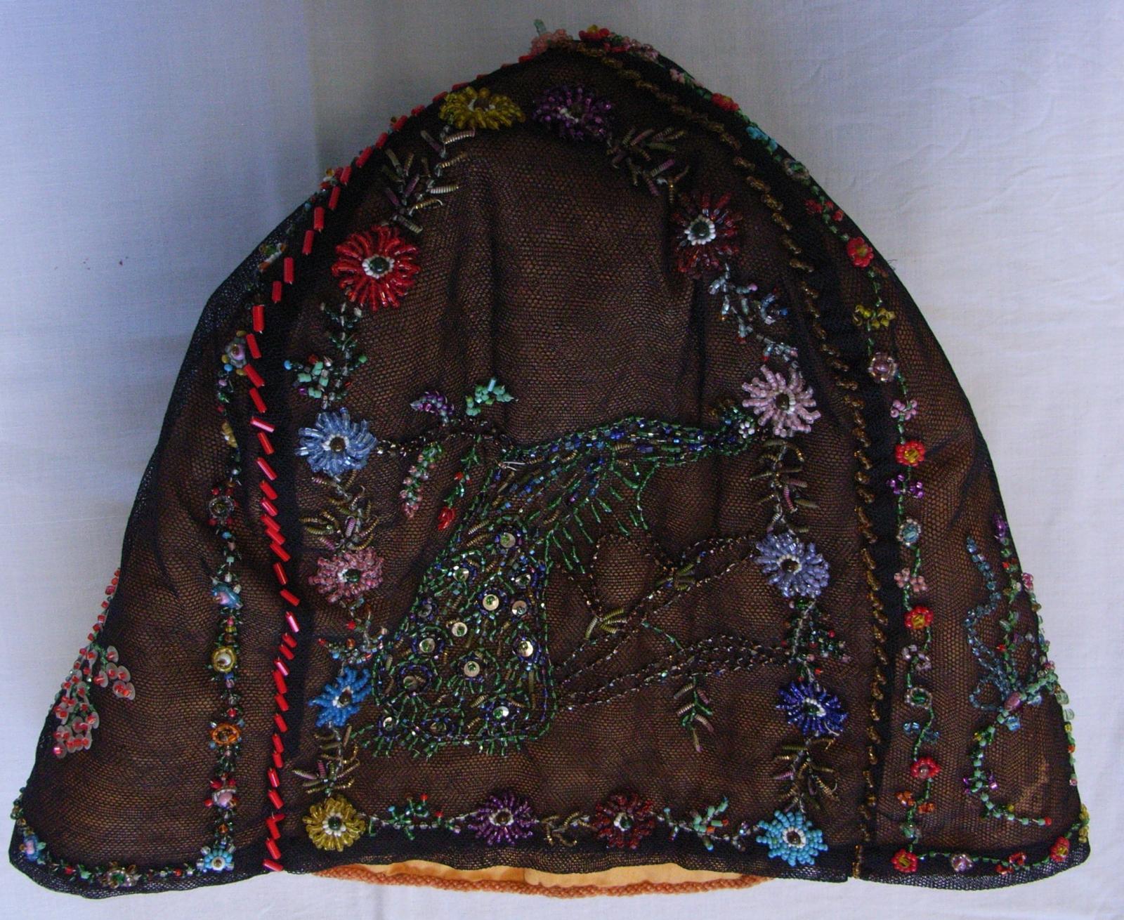 Bead work tea cosy