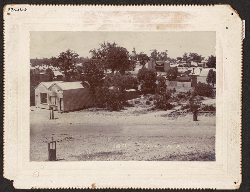 PHOTOGRAPH A.E. ATKINS, 19 RAILWAY ROAD, SUBIACO Collections WA