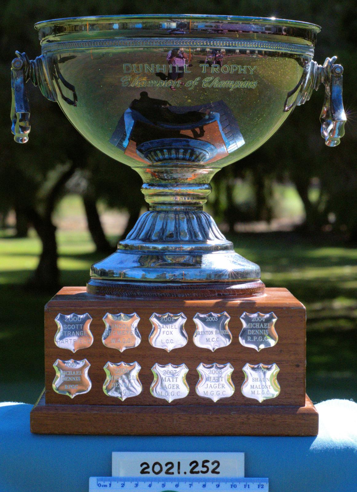 MGGC MEN'S CHAMPION OF CHAMPIONS (DUNHILL TROPHY) | Collections WA