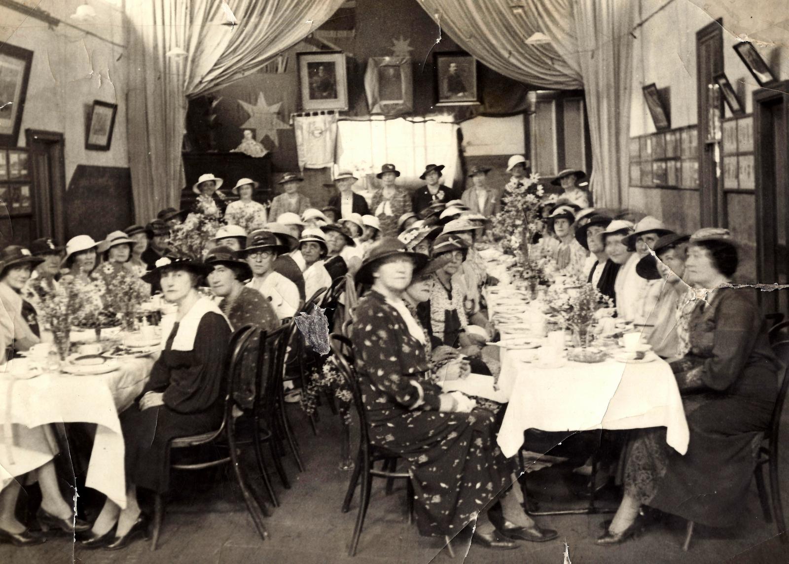 Kalgoorlie CWA First Birthday Lunch April 1936 Kalgoorlie CWA First Birthday Lunch April 1936