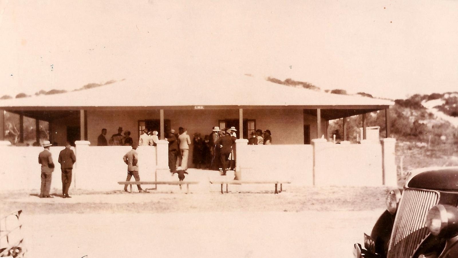 Official Opening Seaside Home Dongara December 1939 Official Opening Seaside Home Dongara December 1939