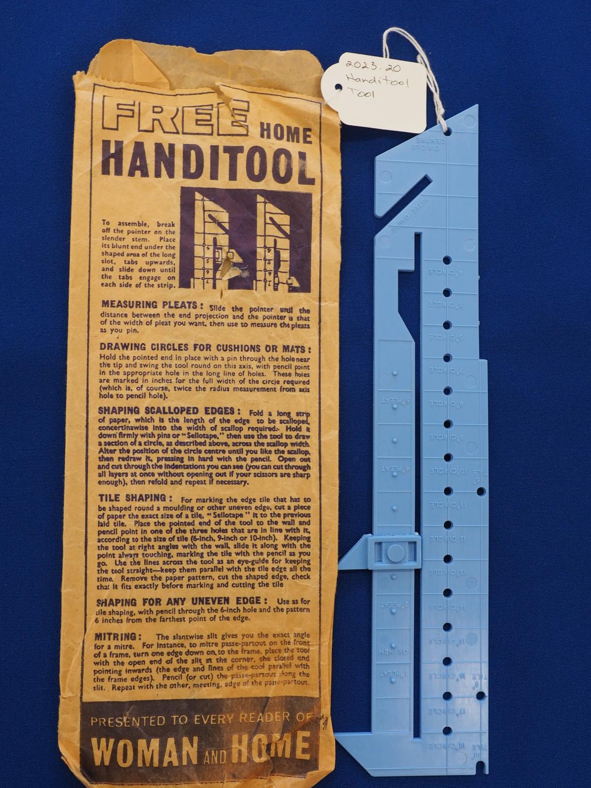 Measuring tool instructions