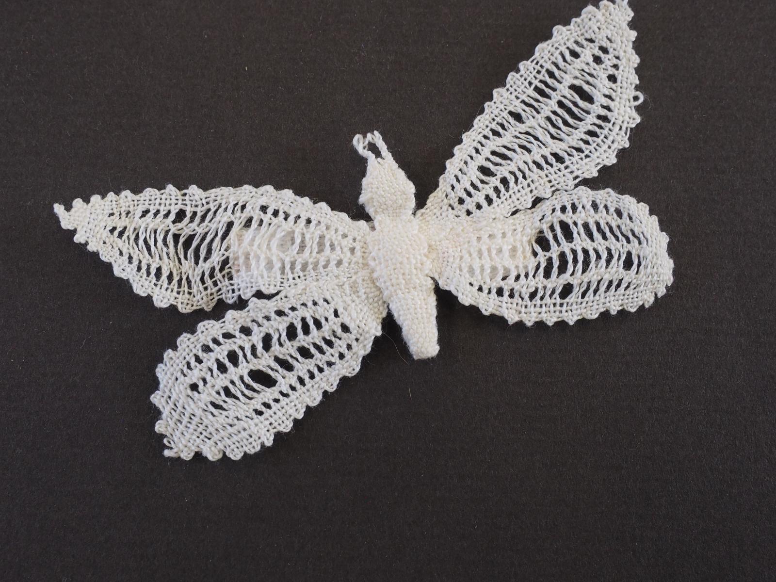 lace motif of butterfly