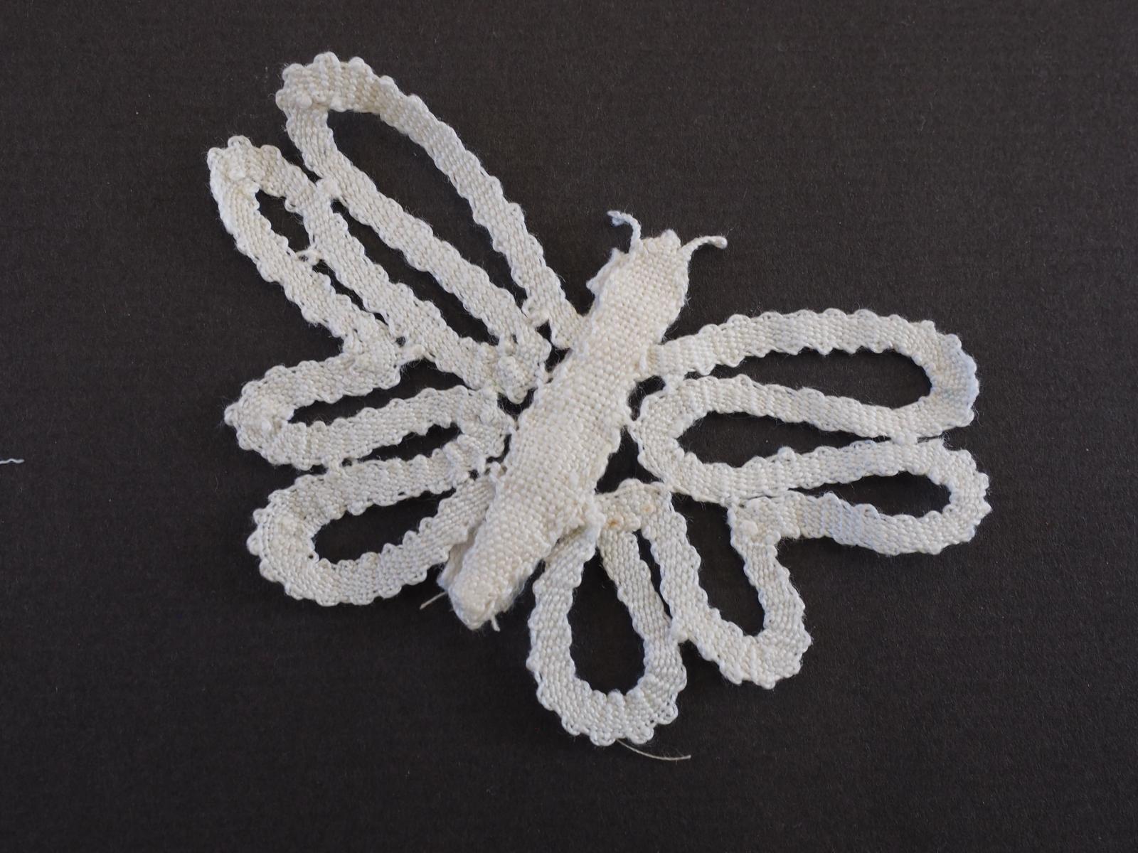 lace motif of butterfly