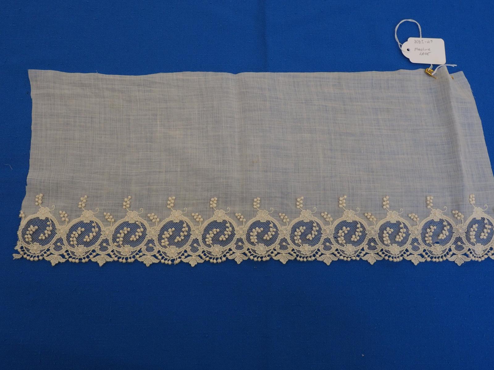 Machine lace fragment