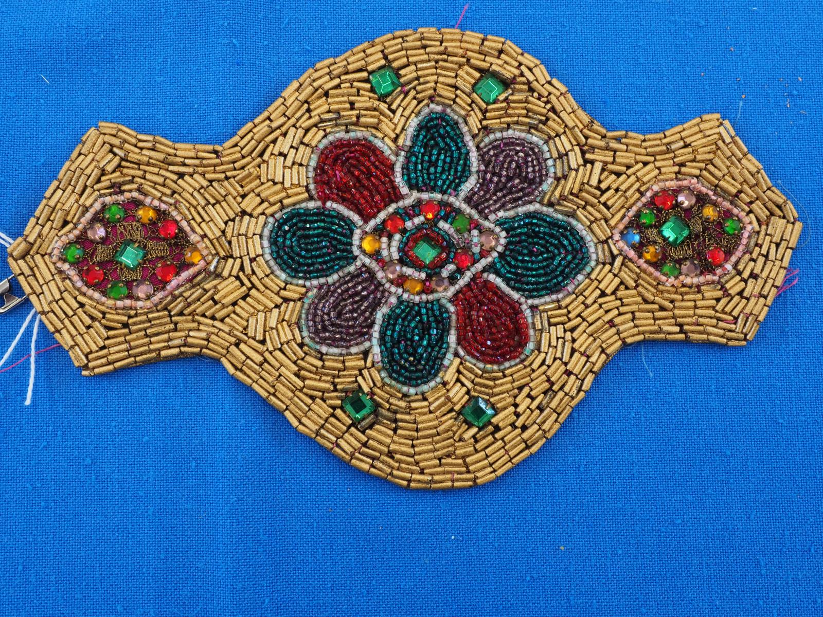 Beaded epaulet