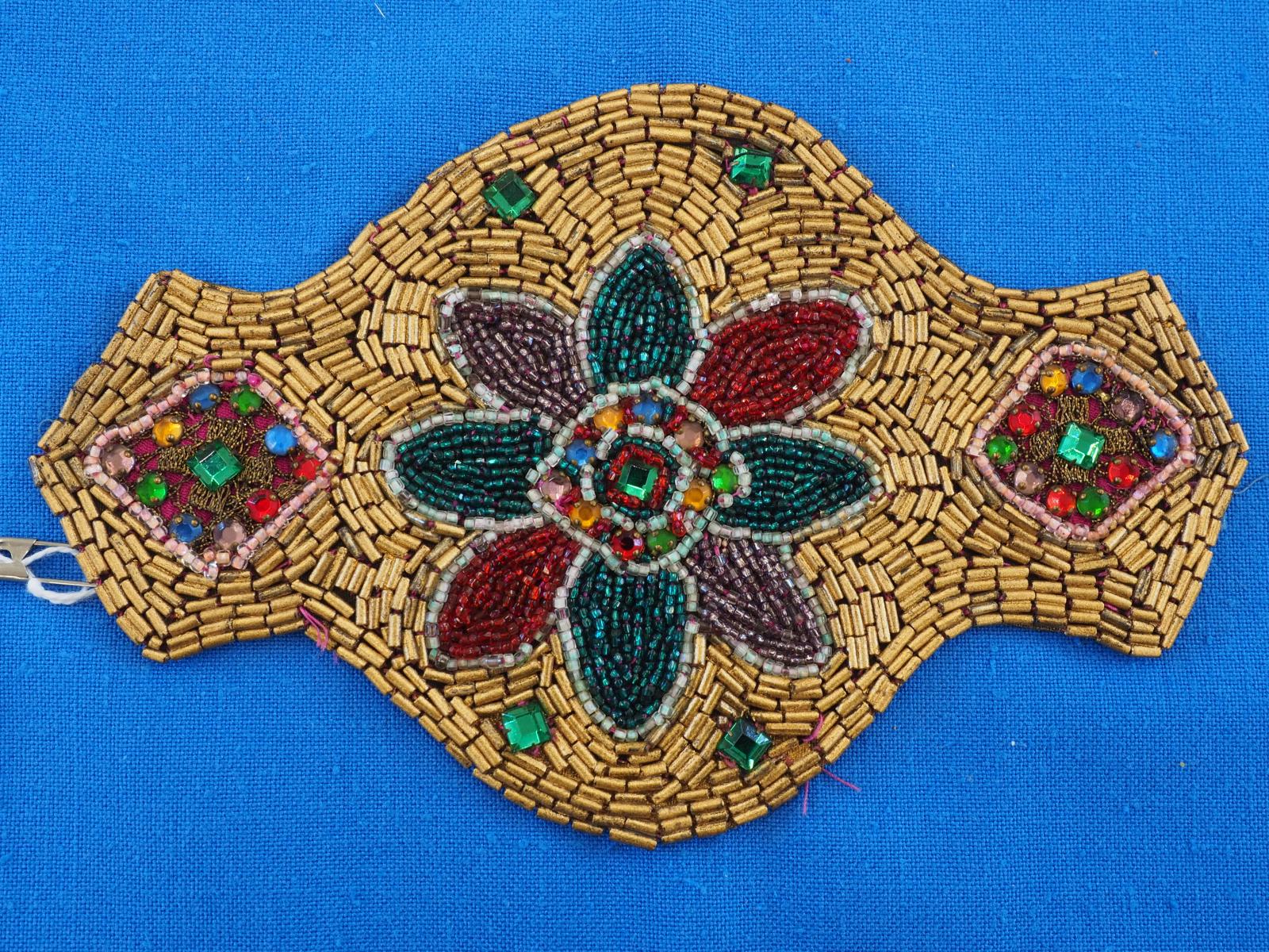 Beaded epaulet