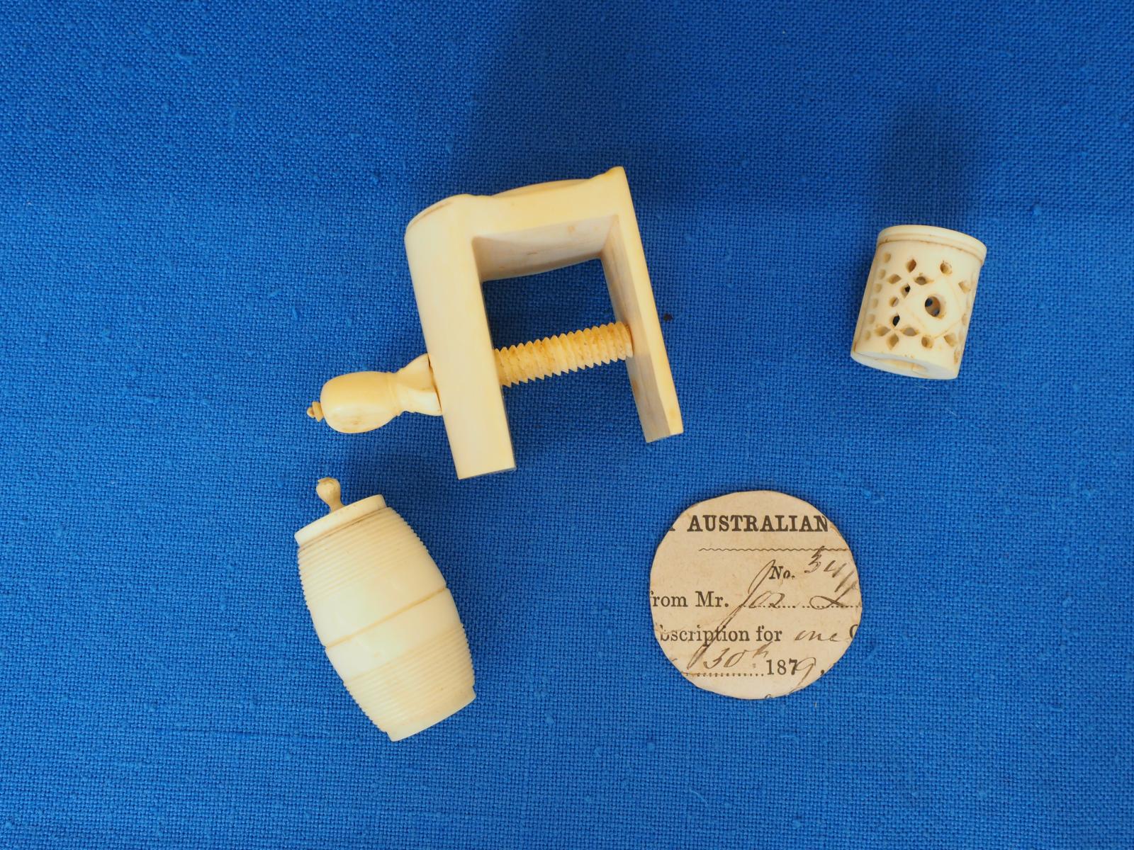 Tools in sewing box