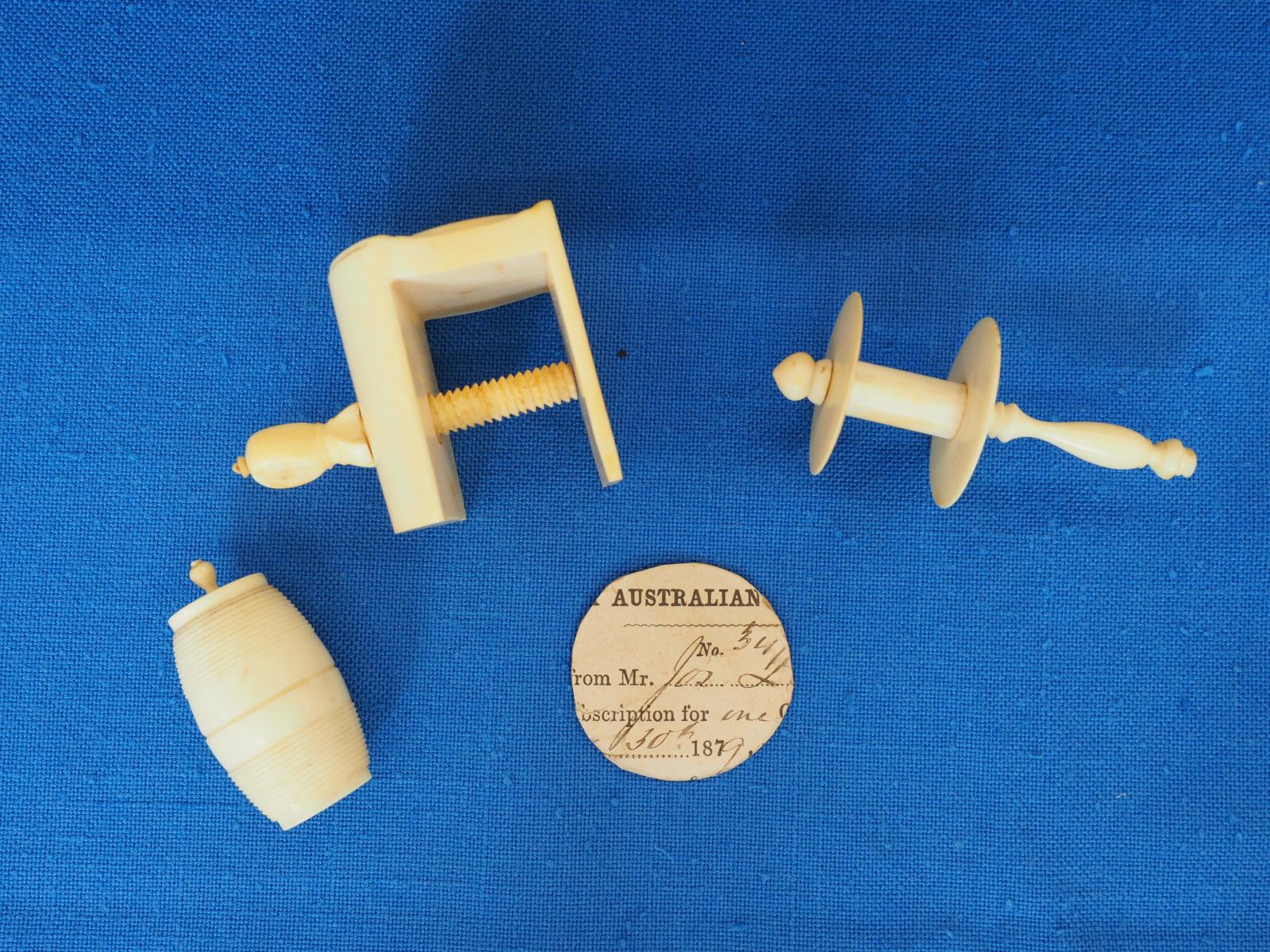 Tools in sewing box