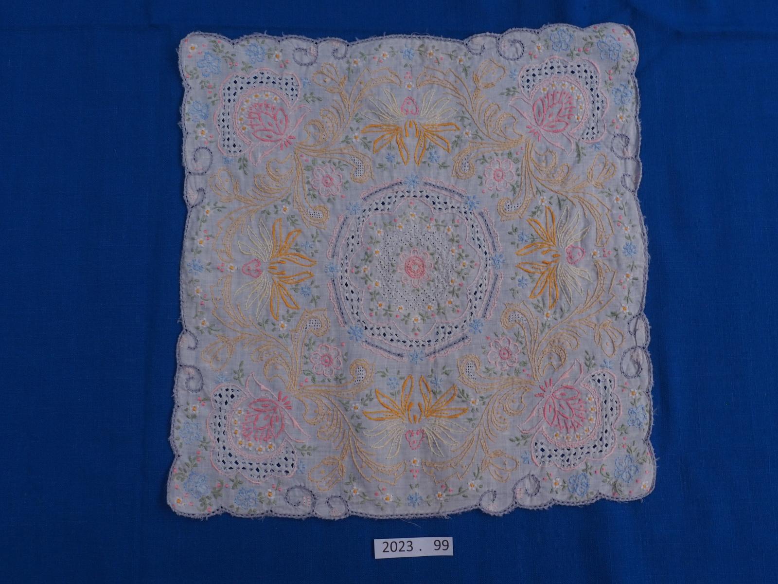 Embroidered handkerchief