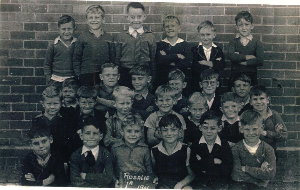 Rosalie School Class 1A 1946 - Boys Infant Grade