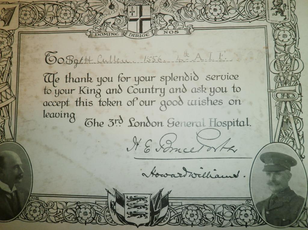 Thank you from 3rd London General Hospital