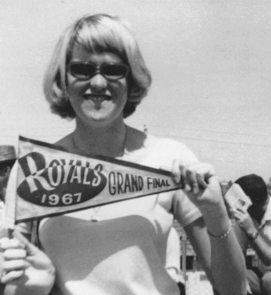 DIGITAL BLACK AND WHITE PHOTOGRAPH, LEE HOCKLEY, SUBIACO OVAL, 1967 FINAL