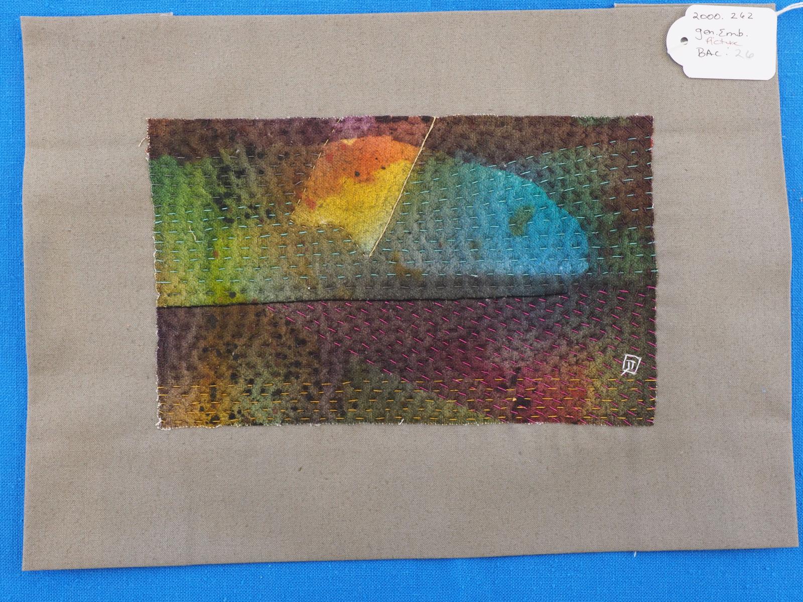 Contemporary embroidery