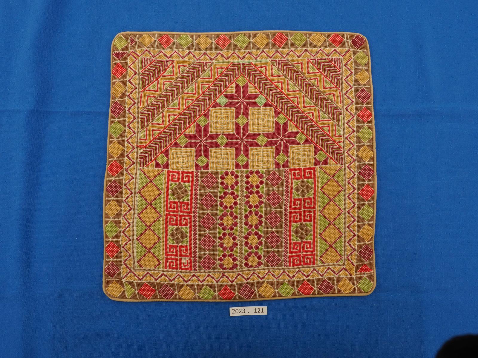 Cross stitch cushion cover