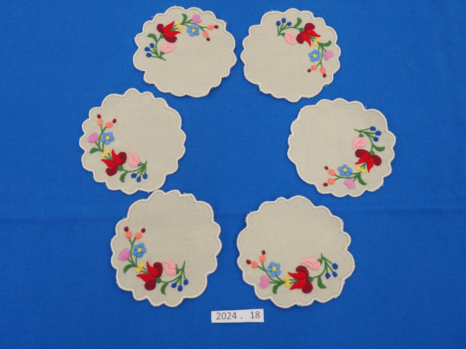Coasters with Hungarian design