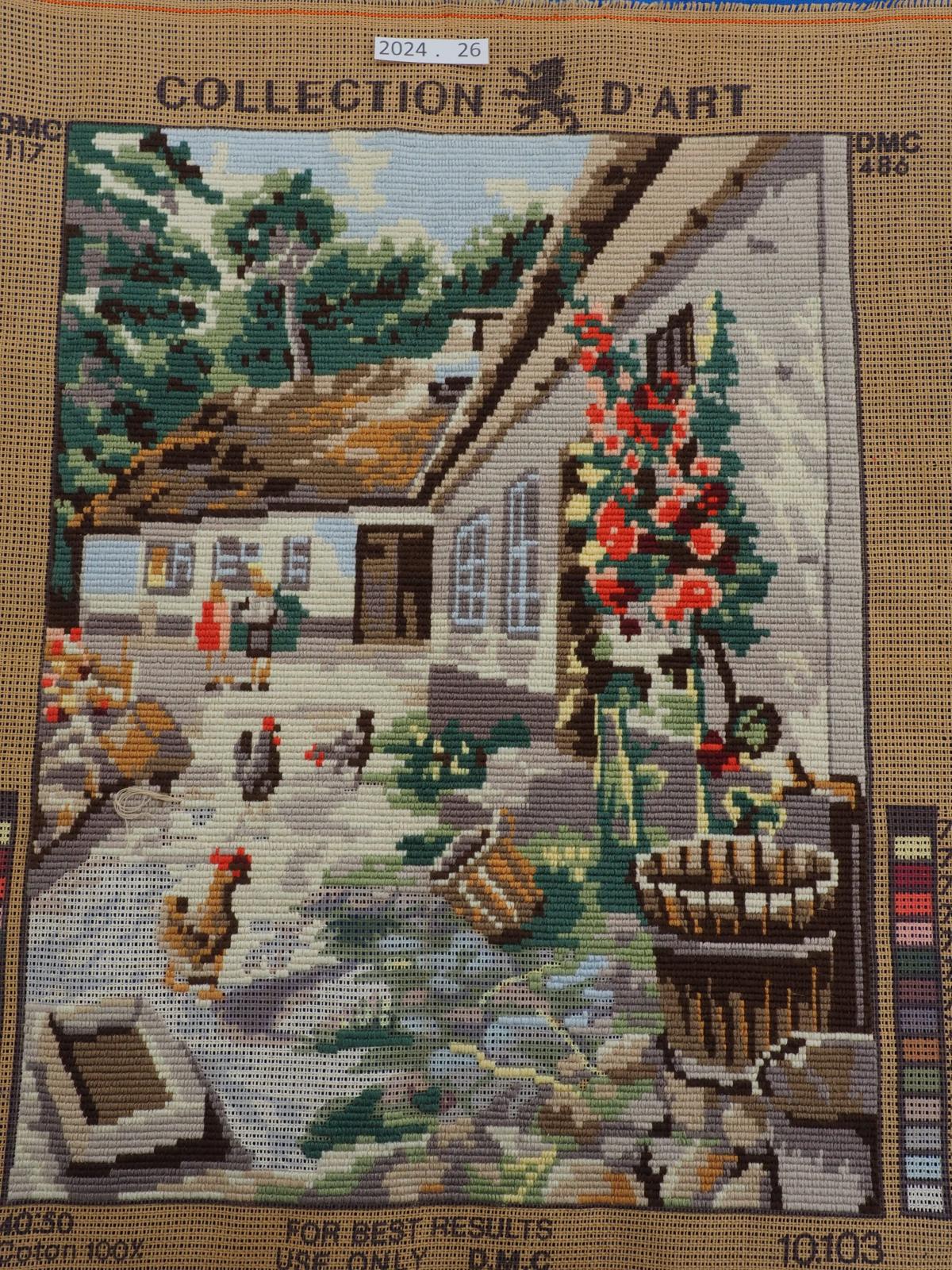 Canvas for tapestry work