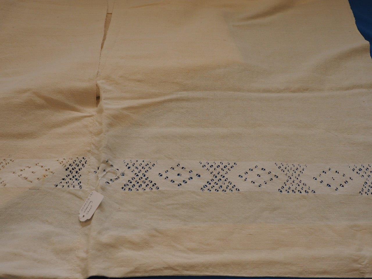 Hand woven linen sheets