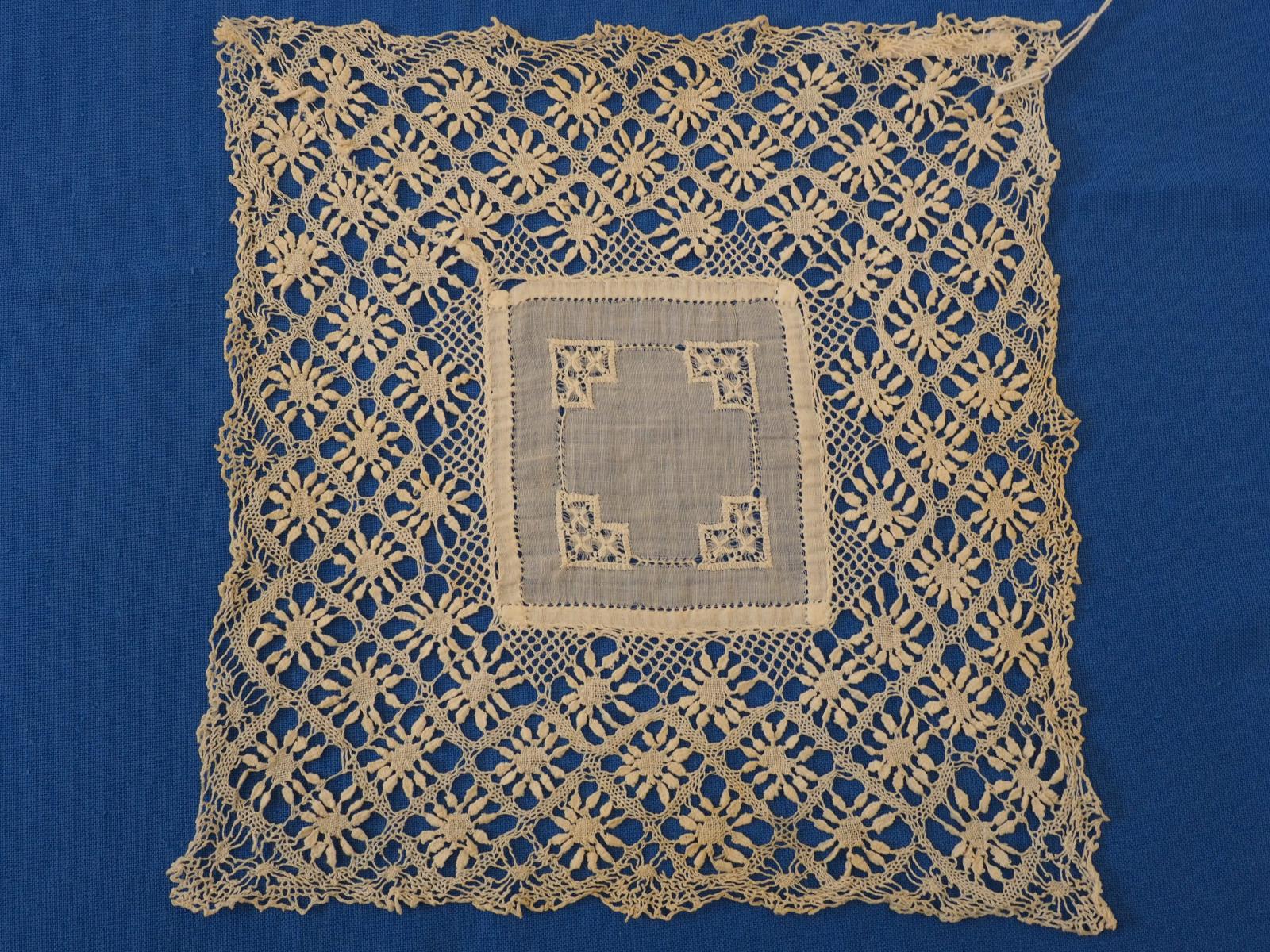 bobbin lace handkerchief