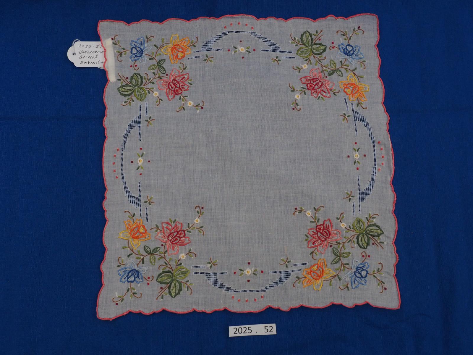 Embroidered handkerchief