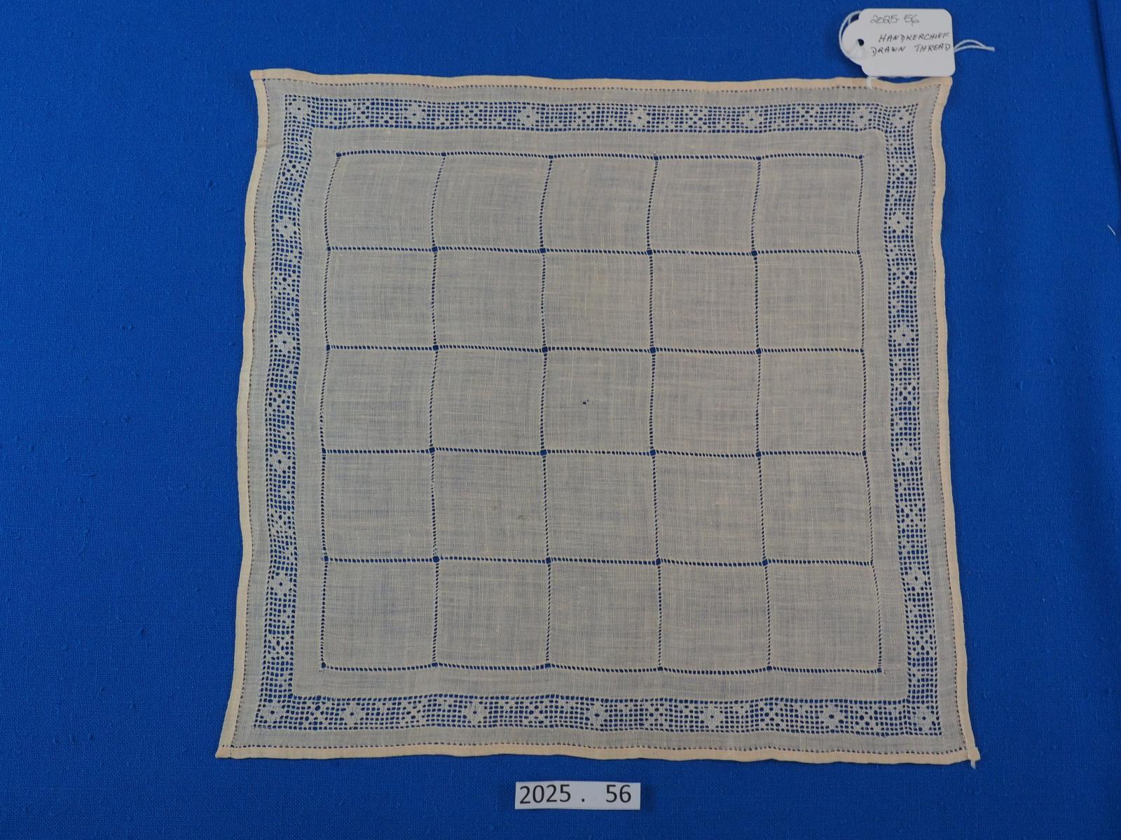 Drawn thread handkerchief