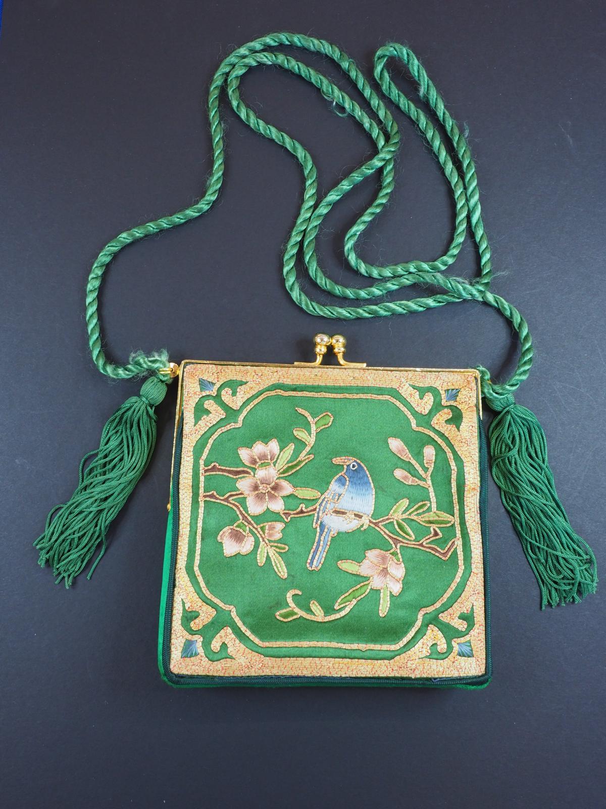 Chinese goldwork bag