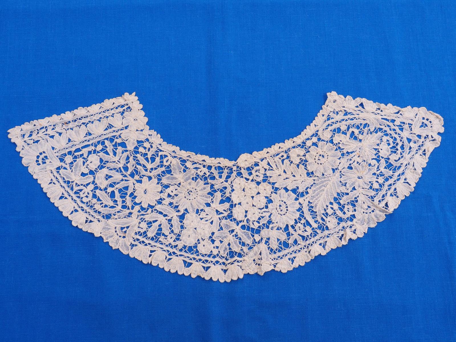 Brussels lace collar