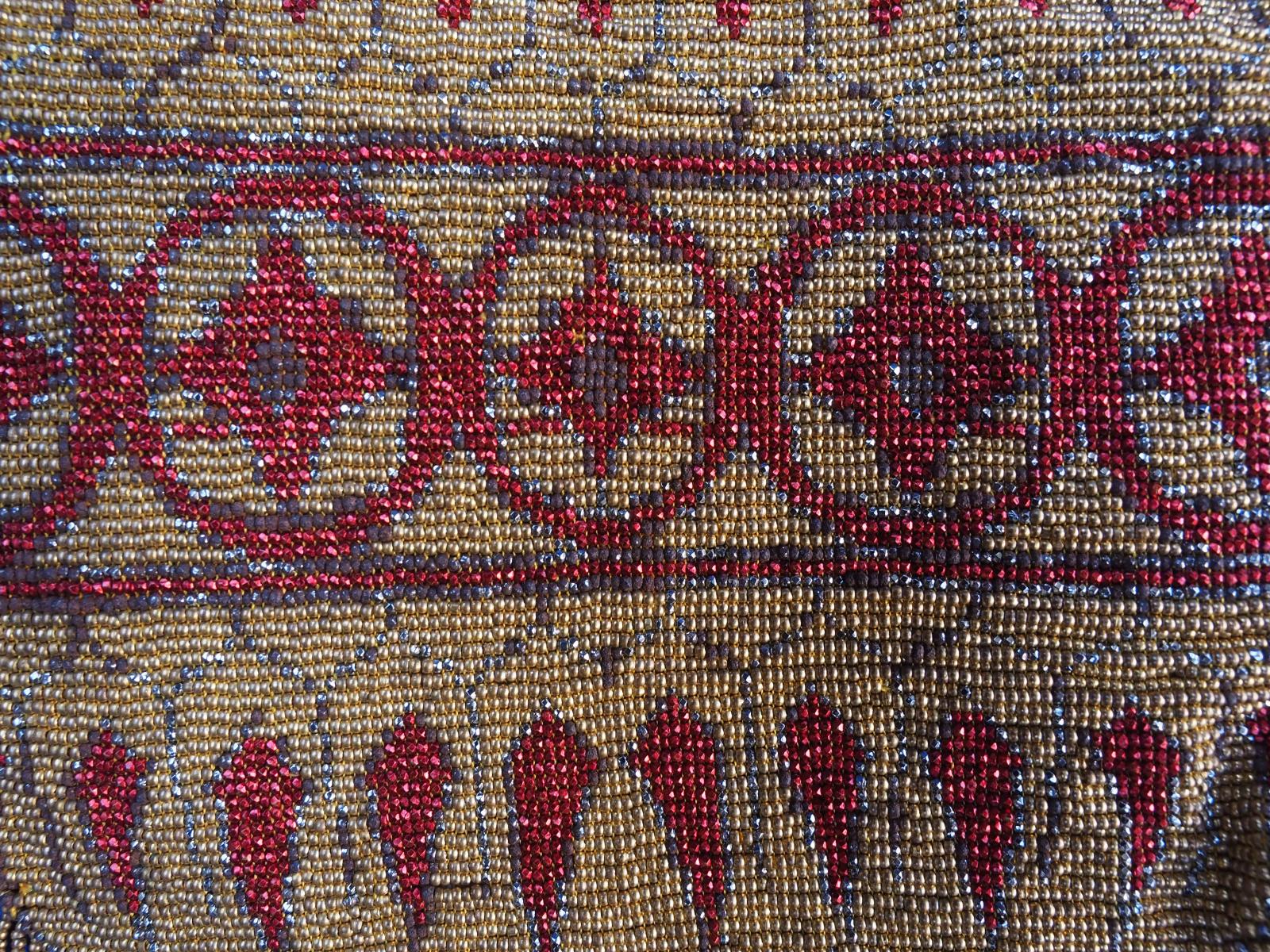 Beadwork bag detail