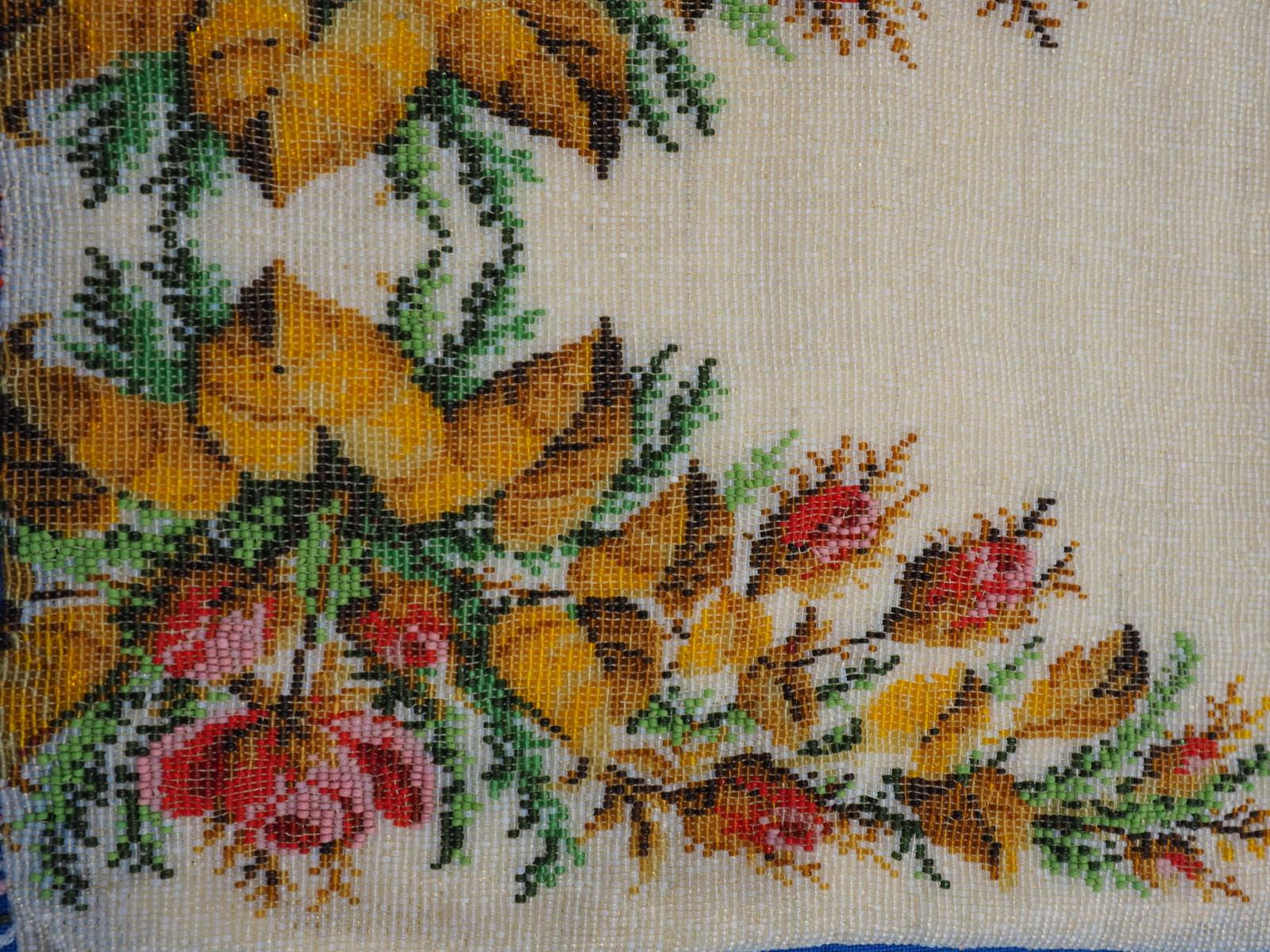 Detail of beadwork bag